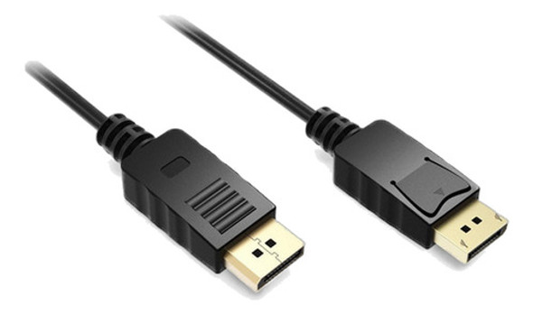 Oro Plateado Displayport A Displayport Cable 6 Pies Soporte 0