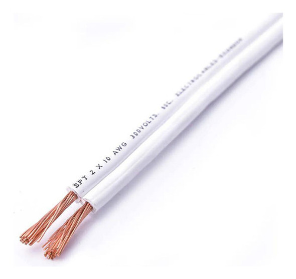 Cordón Gemelo Blanco 2x1mm² - Rollo 100 Mts. 0