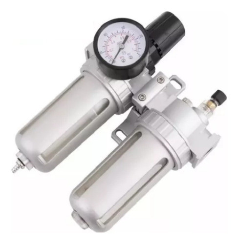 Manometro Regulador De Presion Con Trampa De Agua Y Lubrican 0