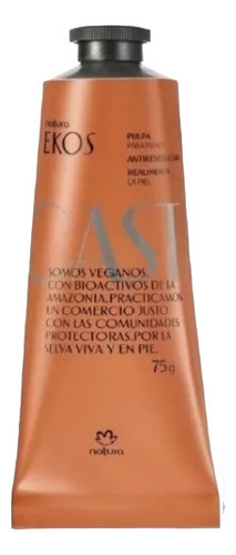 Pulpa Hidratante Manos Ekos Castaña 75g Natura. 0