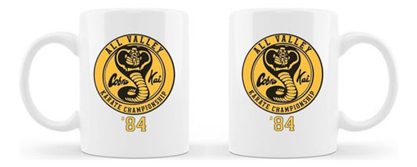 Taza Plastica Sublimada Cobra Kai Karate Kid #376 0
