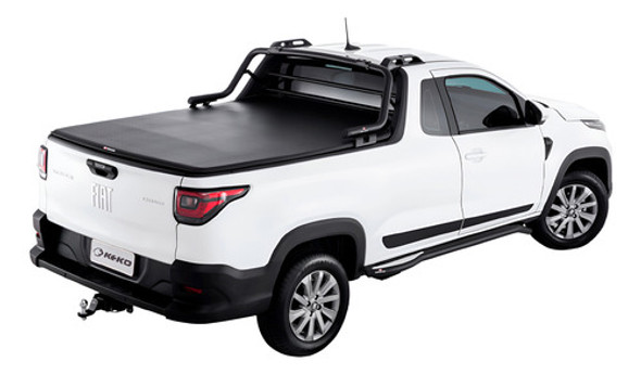 Barra Antivuelco Keko Fiat Strada 2021+ C/simple Negro 1