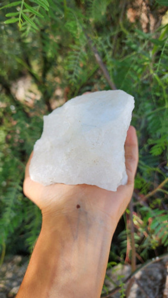 Piedra Cuarzo Blanco En Bruto 1