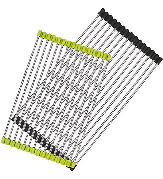 Sobre El Fregadero Multipropósito Rollup Dish Dry Rack Sourc 0
