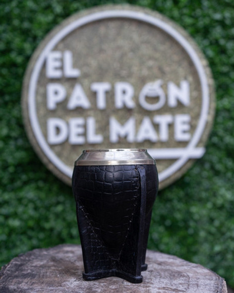 Mate Uruguayo Torpedo Acero Inoxidable Artesanal Reforzado 1