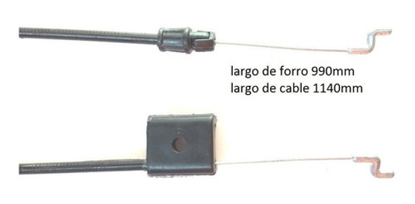 Cable Bloqueo Pare Para Maquina De Cortar Cesped Explosion 1
