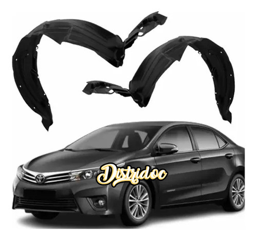 Kit X2 Guardaplast Delanteros Toyota Corolla 2014/2019 1