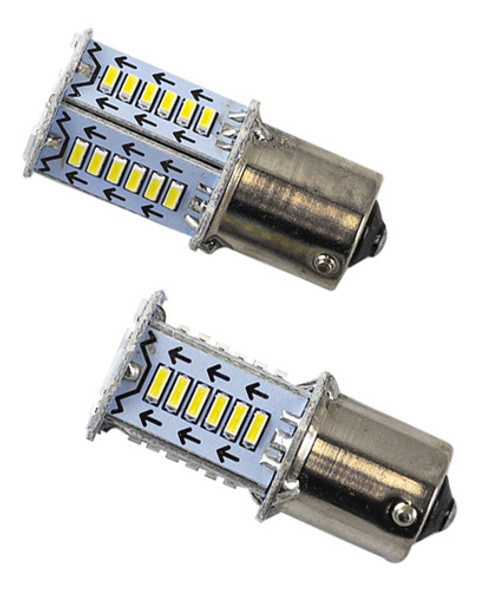 Lampara Jgo. Led 1 Polo (p/pareja) Blanca Led Destellante 0