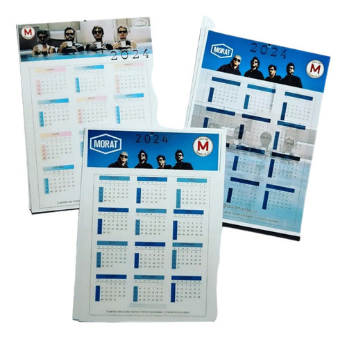 25 Imanes Calendario Personalizados De 10x14cm 0