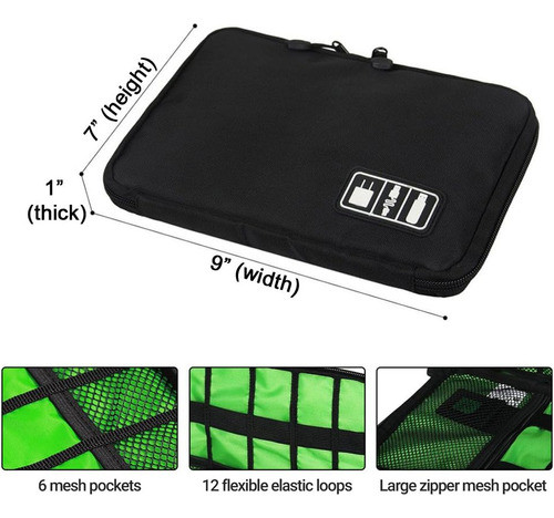 Universal Travel Cable Organizer Accesorios De Electrónica 1