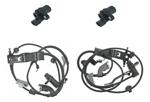 4 Sensor Abs Delanteros Traseros Toyota Hilux 3.0 2005-2011 0