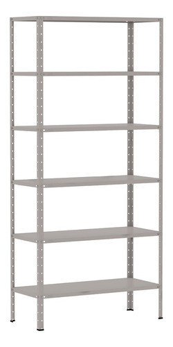 Estante De Aço 6 Prateleiras Cinza 40cm Moveis Escritorio 0