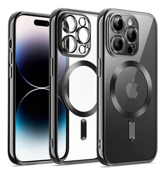 Funda Protectora Para iPhone 14 Pro 6.1 Magsafe Negra 0