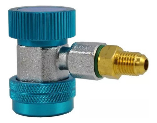 Llave Acople Rapido Baja Azul Gde. 0