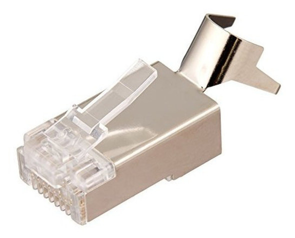 Platinum Tools 106190 Rj45 Cat6a Conector Blindado De 10 Gig 1