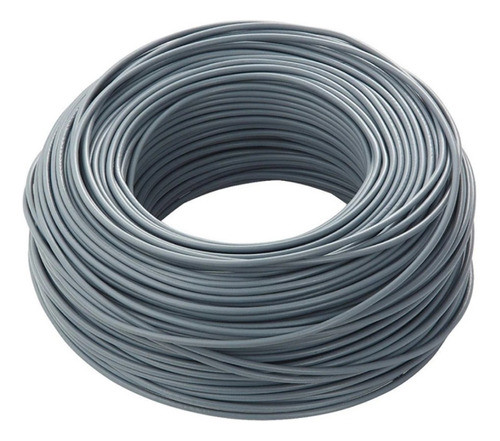 Cable Super Plastico 3x2 Mm Gris X Rollo 30 Metros S.bel-la 0