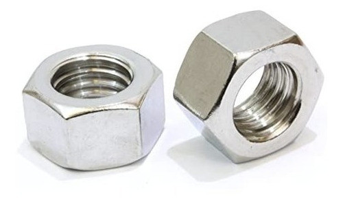 Tuerca Acero Inox 1/2   Rosca 12hijos  Pack De 10 Unidades 0