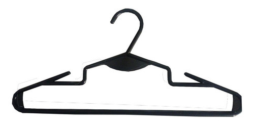 Rosario Perchas Plasticas Negras Bebe/niño X 100 Unidade 0