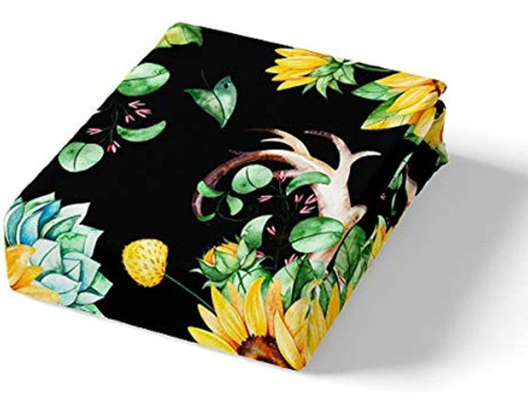 Feelyou - Juego De Funda De Edredón Con Girasol, Flores Amar 1 Feelyou - Juego De Funda De Edredón Con Girasol, Flores Amar 1