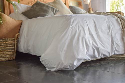 Set Funda Nordica 2 Plazas Full +2 Fundas Almohadas - Blanco 0