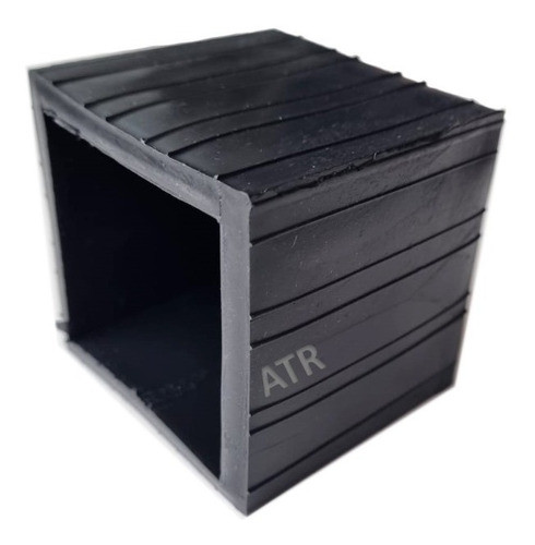 Regatón 50x50 Exterior Cubo De Pvc Rígido Pata Atr 4 Unidade 0