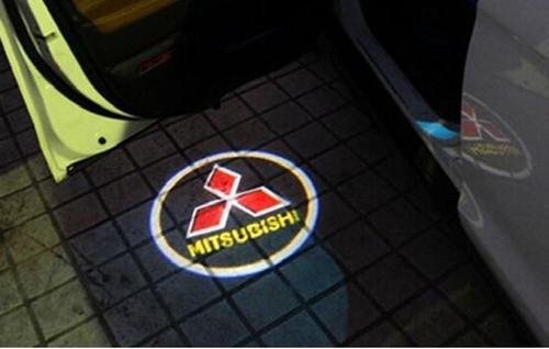 Proyector Led Puerta Logo Mitsubishi 12/24v 1
