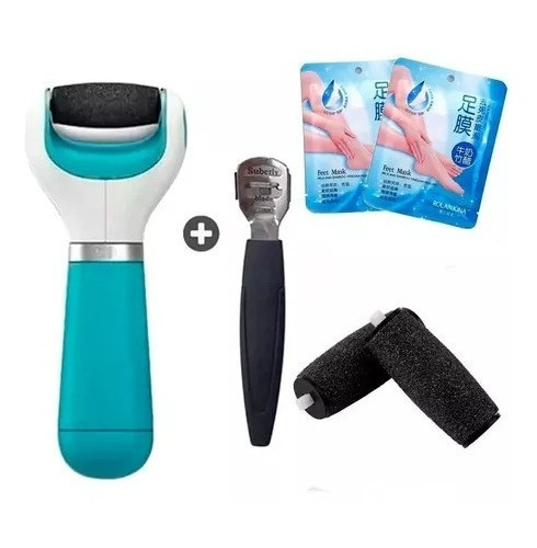 Set Exfoliador +2 Mascarillas + 2 Repuestos +garlopín Callos 0