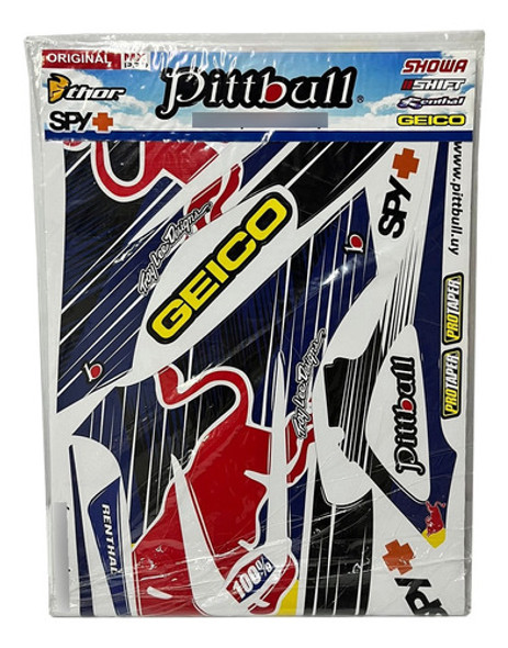 Kit / Set Calcomanias Completas Baccio X3m Geico -nany Motos 0