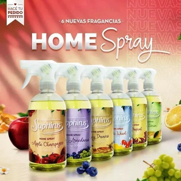 Home Spray Saphirus Clean Cotton 500ml 1