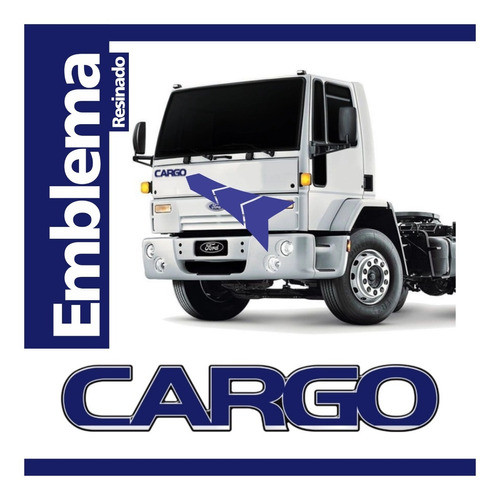 Emblema Resinado Camion Ford Cargo 1