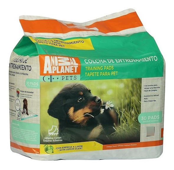 Paños De Entrenamiento Training Pad Animal Planet 14 Un. 0