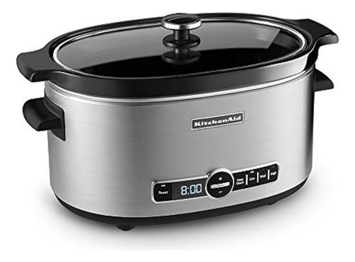 Kitchenaid Ksc6223ss 6qt Olla De Cocción Lenta Con Tapa Está 0