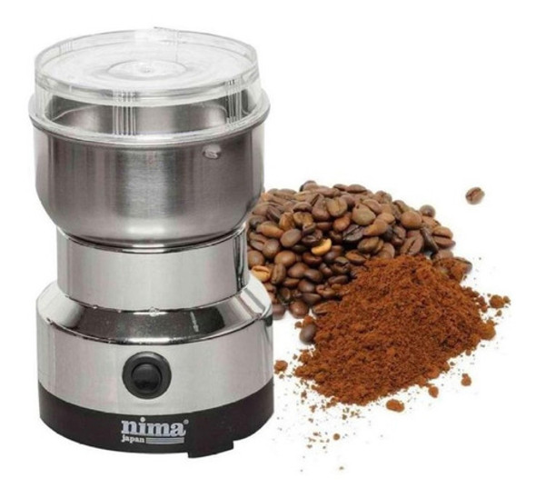 Molinillo De Café Eléctrico Acero Inoxidable Especias Granos 0