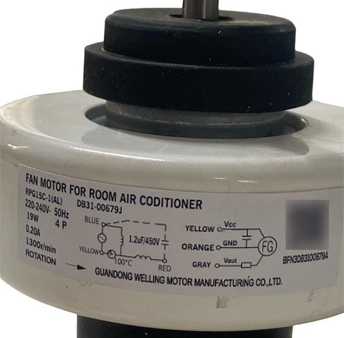 Motor Forzador Aire Acondicionado Samsung Original - Repjul 1