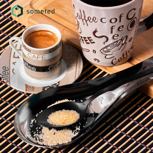 Soporte De Cuchara Grande Acero Inoxidable Plateado Para Coc 1