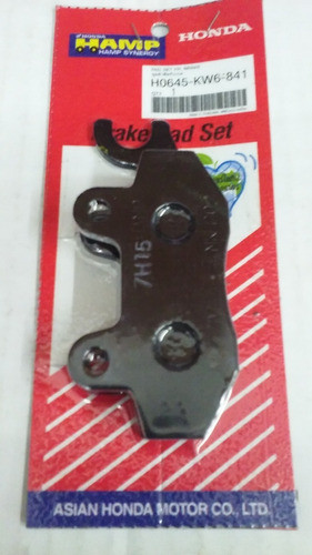 Pastillas De Freno Cbx 250 Delan Hamp Honda Original Genamax 0
