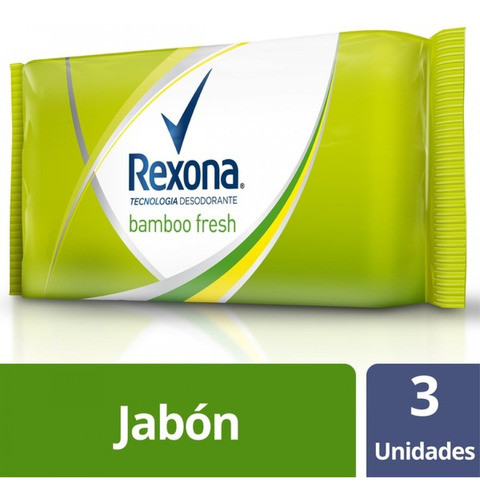 Pack X 24 Unid Jabon Tocador  Bambo Fresh 3x125 G Rexona Ja 0