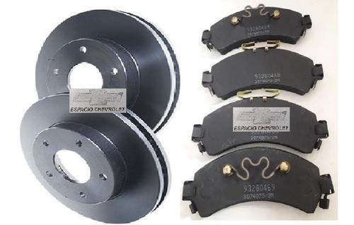 Discos Y Pastillas De Freno Chevrolet S-10 4x4 / Blazer 4x4 1