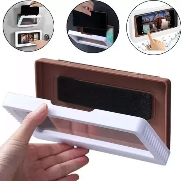 Soporte Celular Universal Resistente Agua Ducha Baño Cocina 1