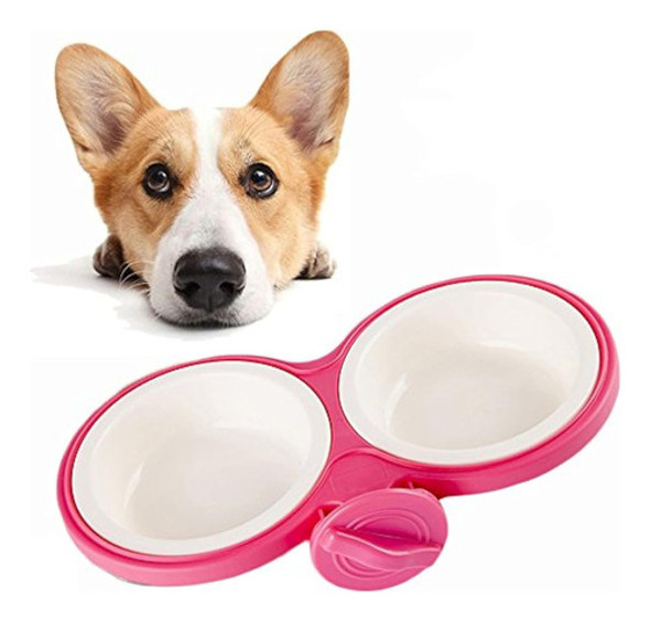 Pet Durable Bowl Cage Bowl, Pet Food Water Removible Bowls W 0