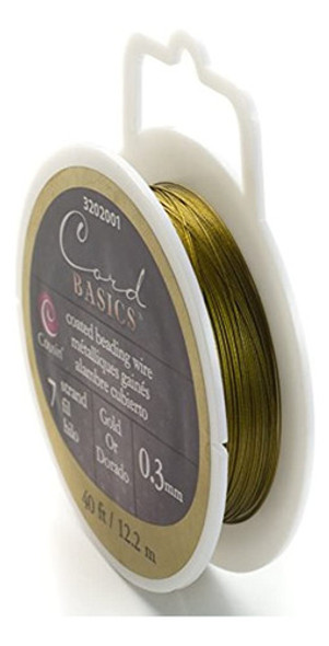 Alambre Primo Para Abalorios, Dorado 0