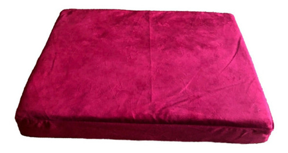 Colchon Mascota Pana Gamuzada Placa Goma Espuma 90x60 G Y G. 1