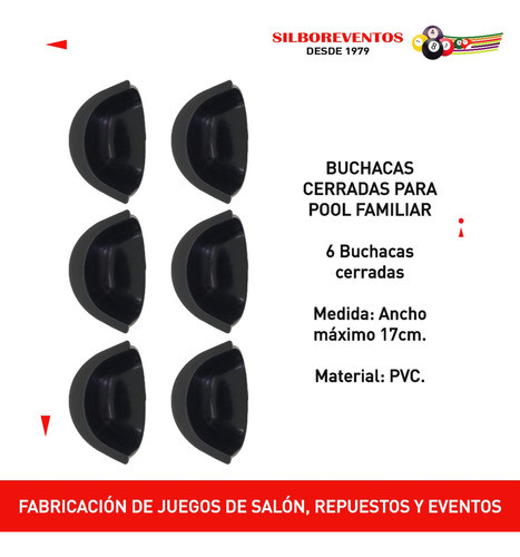 Buchaca Tronera Cerrada Pool Por 6 Unidades 1