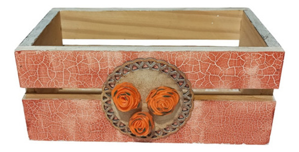 Cajòn Cajoncito Decorado Vintage Estilo Antiguo 22 X 13 X 9 0