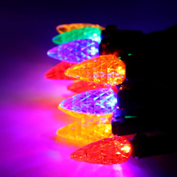 2 X 70 Luces Led C6 De Navidad, 2 X 22.6 Pies, Luces De Hada 1