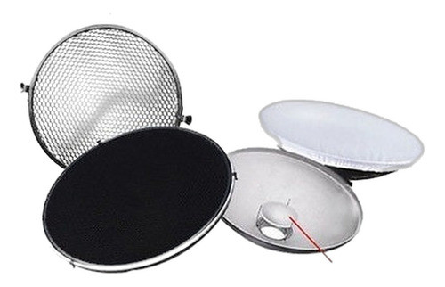 Foto Estudio Flash Belleza Plato 42cm S Bowens Tipo Nido De 0