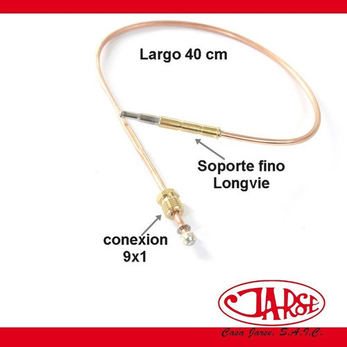 Termocupla Longvie Termotanque S/fino 9x1  400mm X10 Uni 1