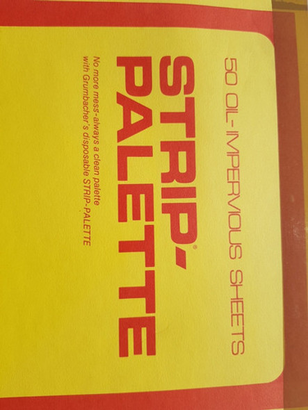 Block Grumbacher Paleta Descartable  P/oleo 50 Hojas 23x30cm 1