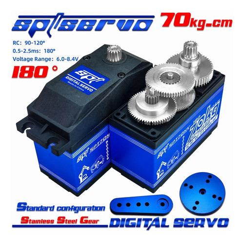 Servo Spt70hv-180/70kg/ Buggy Camionetas 1/5 Hpi Baja Rovan 1