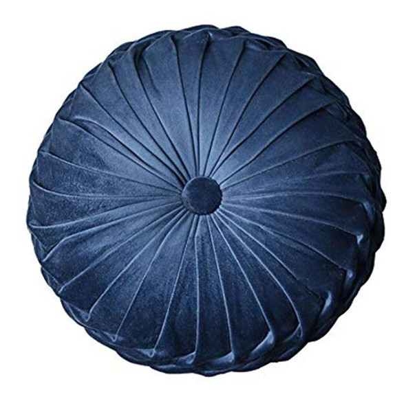 Cojin Redondo Suave De Gentlecarin, Cojines De Terciopelo, A 1